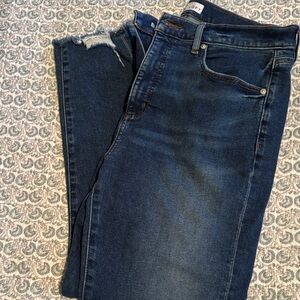 Loft Dark Blue Women's Skinny Jeans